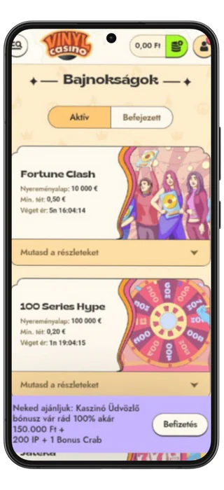 vinylcasino app