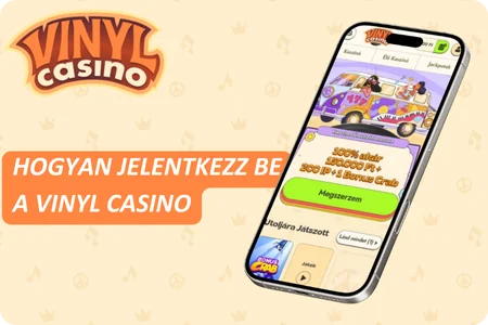 Hogyan jelentkezz be a Vinyl Casino alkalmazásba?