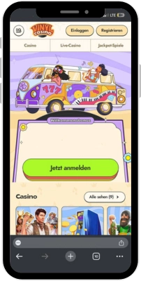 Offizielle Website Vinyl Casino