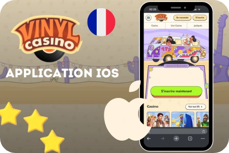 Application iOS Vinyl Casino