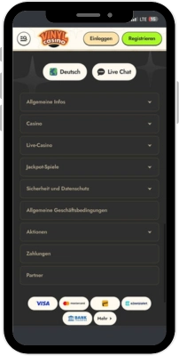 Live Chat Vinyl Casino