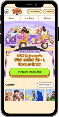 L'application Vinyl Casino