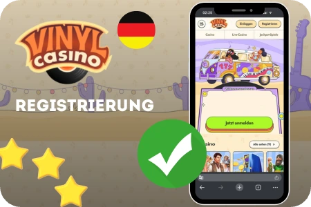 Registrierung Vinyl Casino