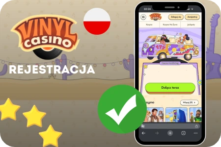 Rejestracja Vinyl Casino