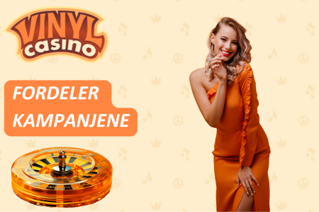 Fordeler med kampanjer hos Vinyl Casino med bonusspill og kampanjetilbud