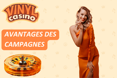 Avantages des promotions de Vinyl Casino avec jeux bonus et offres promotionnelles