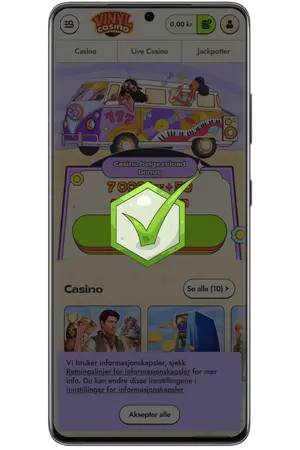 Konto opprettet – klar for Vinyl Casino Innlogging