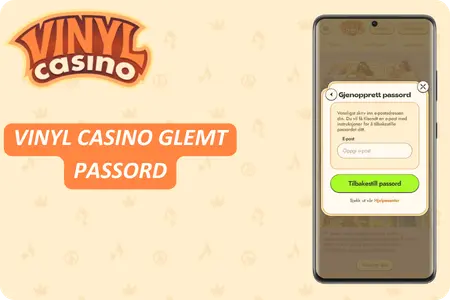 Vinyl Casino login hva du gjør hvis du har glemt passordet