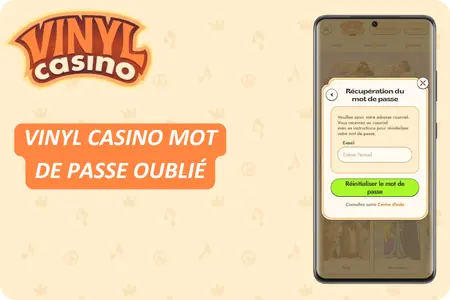 Vinyl Casino login – que faire si vous avez oublié votre mot de passe