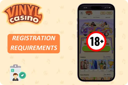 How to meet Vinyl Casino registration requirements