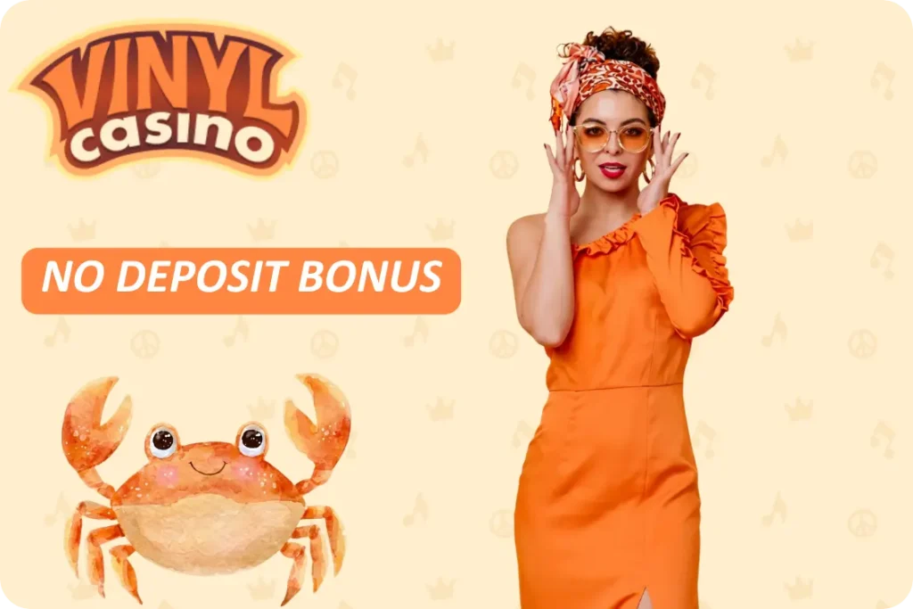 Vinyl Casino Bonus Crab with free spins and prizes